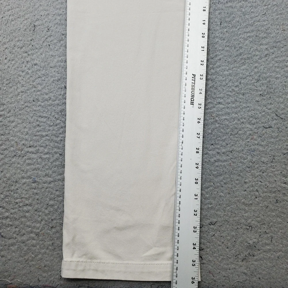 Sonoma Chino Pants Mens 40/36 Tan Flexwear Stretch Slash Pocket Straight Leg
